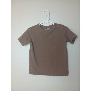 Little Co By Lauren Conrad Brown T-Shirt Short Sleeve Toddler Size 3T
